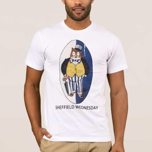 シェフィールド・ウェンズデイのフットボールクラブ Tシャツ (正面)
