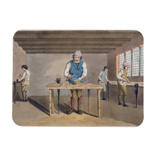 シェフィールド・カッター、「ヨークシャーの衣装」から マグネット (横)