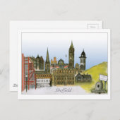 シェフィールド – サウスヨークシャー、トニー・フェルナンデス ポストカード (正面/裏面)