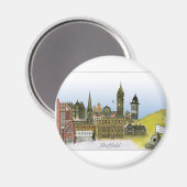 シェフィールド – サウスヨークシャー、トニー・フェルナンデス マグネット (正面/裏面)