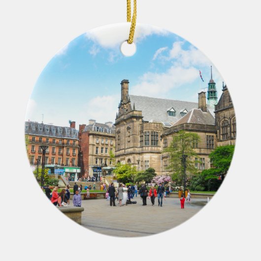 シェフィールド セラミックオーナメント (正面)