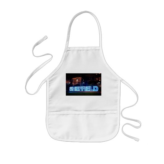 シェフィールド、タウンホールの前 子供用エプロン (正面)