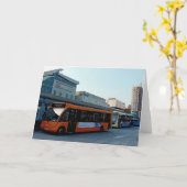 シェフィールド・バス・ステーション カード (黄色い花)