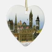 シェフィールド-南ヨークシャの贅沢なfernandes セラミックオーナメント (右)