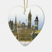 シェフィールド-南ヨークシャの贅沢なfernandes セラミックオーナメント (左)