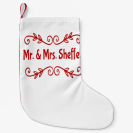 シェフィー夫妻 スモールクリスマスストッキング