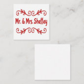 シェフィー夫妻 ノートカード (正面/裏面)