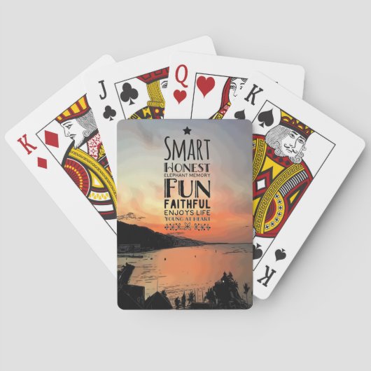 シェフィー頭字語 トランプ (裏面)