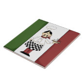 シェフイタリアンおもしろいキッチンタイル タイル (側面)