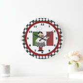 シェフイタリアンクロック8 ラージ壁時計 (ホーム)