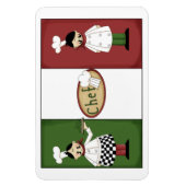 シェフイタリアンプレミアムマグネット マグネット (縦)
