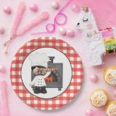 シェフイタリアンベーキングピザパーティー紙プレート ペーパープレート (パーティー)