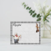 シェフイタリアンレシピカードはがき ポストカード (スタンド正面)