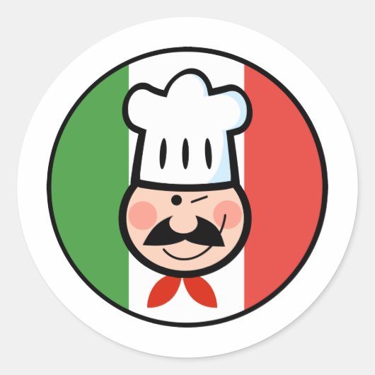 シェフイタリアン ラウンドシール (正面)