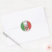 シェフイタリアン ラウンドシール (封筒)