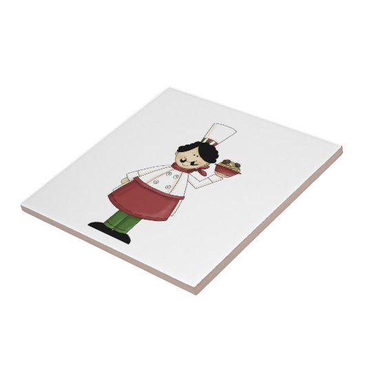 シェフイタリアン#3タイル タイル (側面)