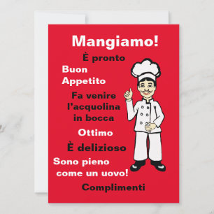 シェフイタリアン- Mangiamo