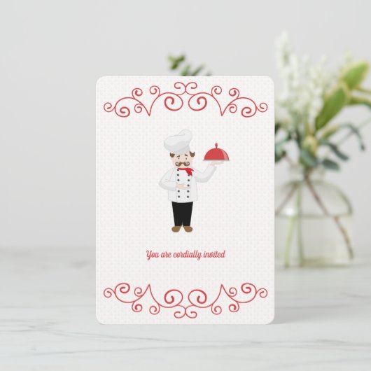 シェフインスパイアリタイアディナー招待状 シーズンカード (スタンド正面)