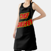 シェフェイレッド漫画フォント エプロン (インサイチュ)