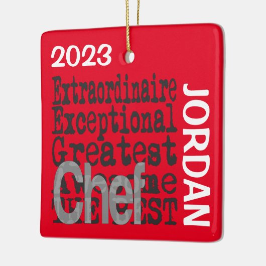 シェフエクストラナレカスタム セラミックオーナメント (左)