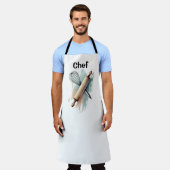 シェフエプロン エプロン (着用した状態)