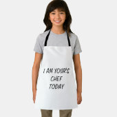 シェフエプロン「今日はあなたのシェフだ」 エプロン (インサイチュ)