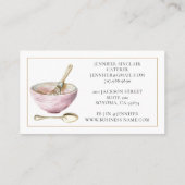 シェフエレガントケータリングウィスクスプーンヘラ 名刺 (裏面)