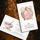 シェフエレガントケータリングウィスクスプーンヘラ 名刺