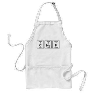 シェフエレメントシンボルエプロン スタンダードエプロン