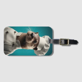 シェフオッター ラゲッジタグ (正面横)