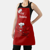 シェフカスタマイズロブスターオールオーバープリント エプロン (インサイチュ)