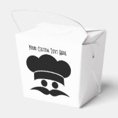 シェフカスタムのテイクアウトボックス フェイバーボックス (裏面サイド)