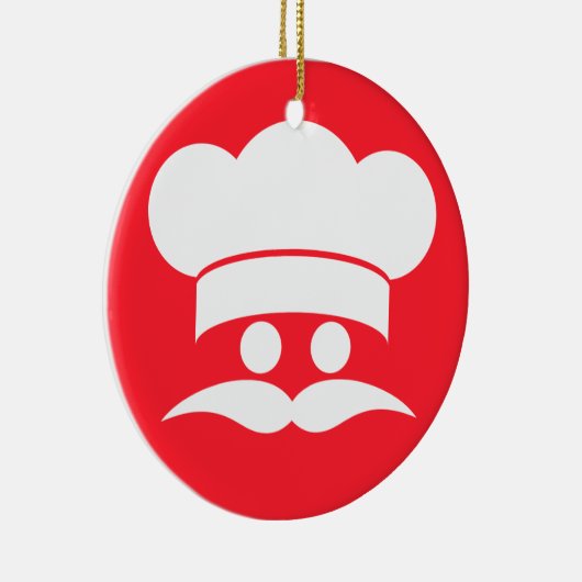 シェフカスタムオーナメント セラミックオーナメント (右)