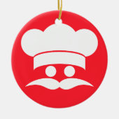 シェフカスタムオーナメント セラミックオーナメント (正面)