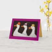 シェフカード3枚 カード (黄色い花)