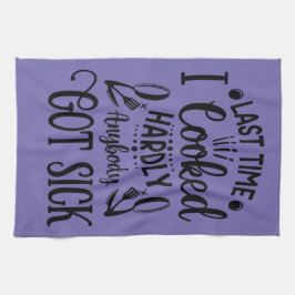 シェフキッおもしろいチン引用文 キッチンタオル