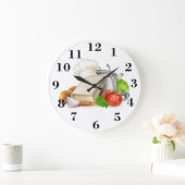 シェフキッチン ラージ壁時計 (ホーム)