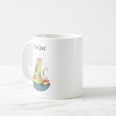 シェフキャットコーヒーマグ コーヒーマグカップ (正面左)