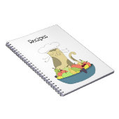 シェフキャットレシピノート ノートブック (右側)