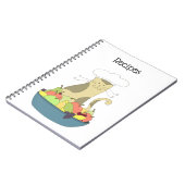 シェフキャットレシピノート ノートブック (左側)