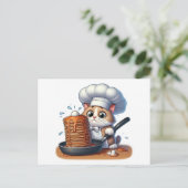 シェフキャット ポストカード (スタンド正面)