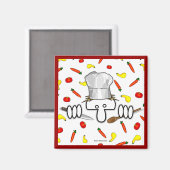 シェフキルロイマグネット2 マグネット (正面/裏面)