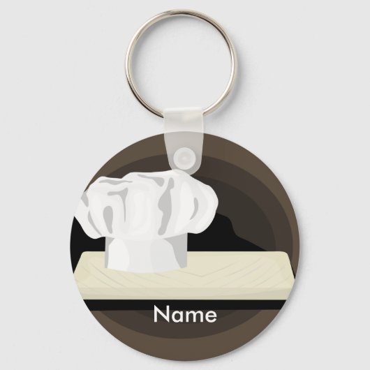 シェフキーチェーン2 キーホルダー (正面)