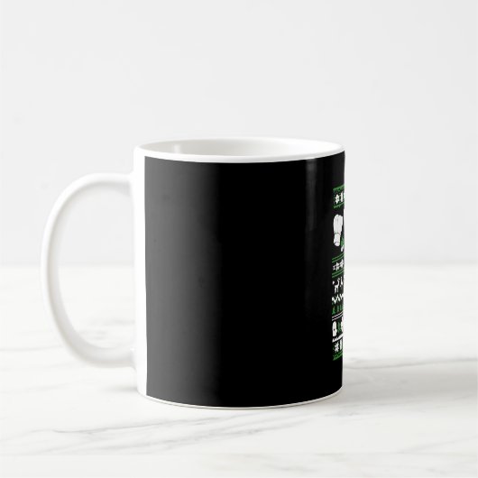 シェフクリスマスTシャツ コーヒーマグカップ (左)