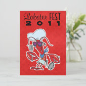 シェフクールおもしろいロブスターフェスト 招待状 (スタンド正面)