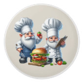 シェフクール格言愛好家 セラミックノブ (正面)