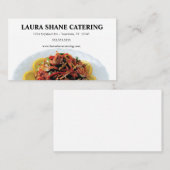 シェフケータリングフードサービスrestuarant Bistro 名刺 (正面/裏面)