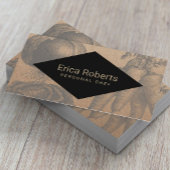 シェフケータリングヴィンテージ野菜素朴クラフト 名刺