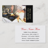 シェフケータリング 名刺 (正面/裏面)