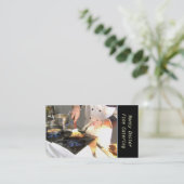 シェフケータリング 名刺 (スタンド正面)